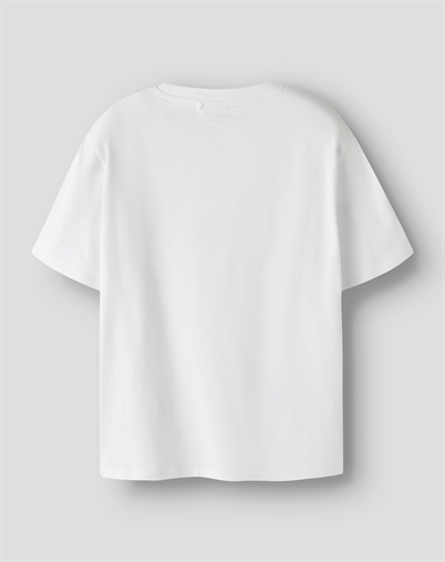 Name It - NKMArmi Brainr T-Shirt - Bright White 